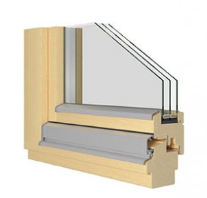 Finestra in legno Bio Termo S