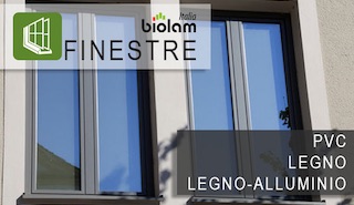 Finestre Biolam in PVC - LEGNO - LEGNO E ALLUMINIO