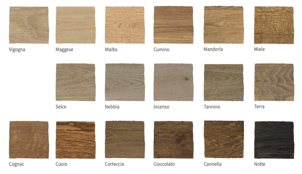 Parquet colori per Rovere 2